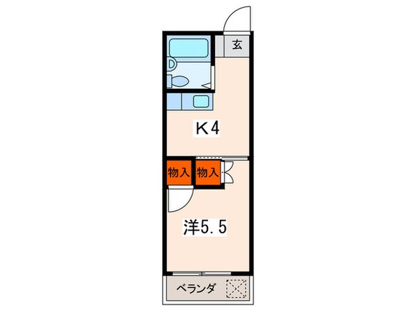 メゾン粟屋の物件間取画像